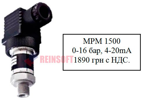 Пьезорезистивные датчики давления MicroSensor MPM1500