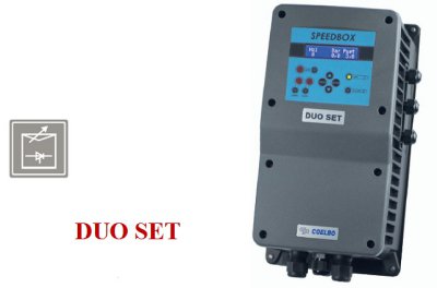 инвертор Speedbox DUO SET для управления насосной системой из двух трехфазных насосов 